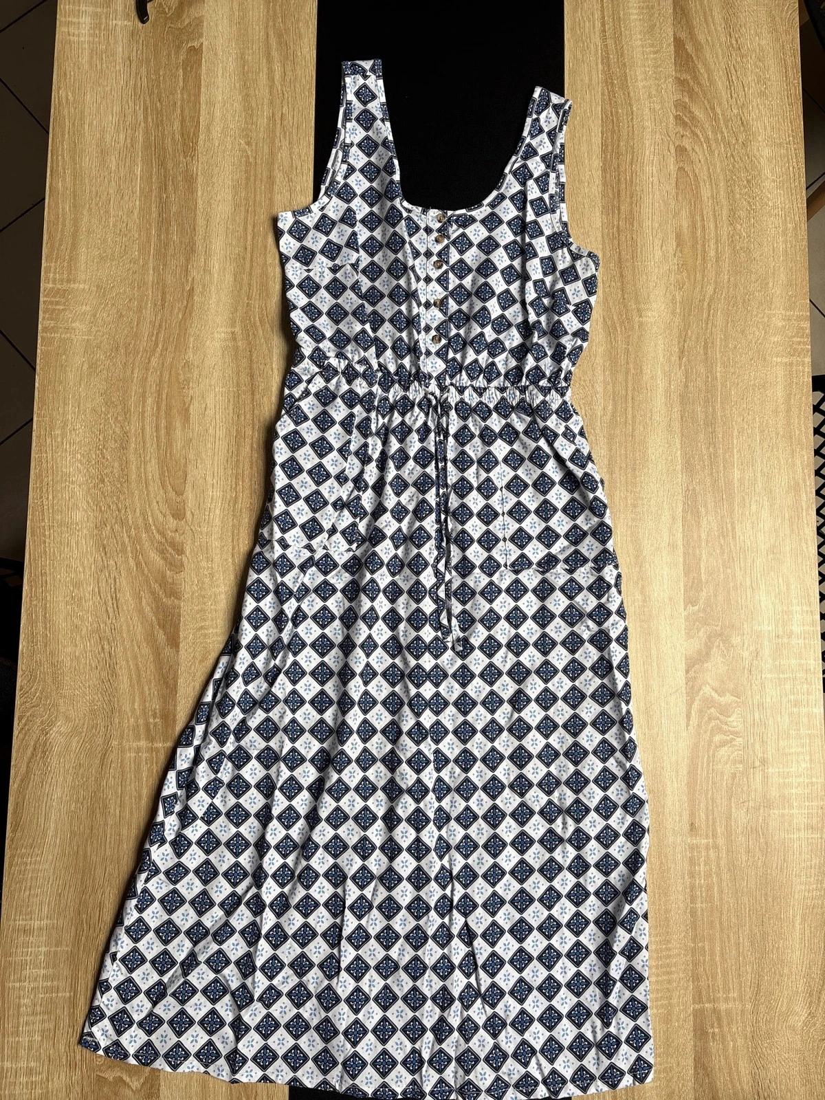 Lange jurk met motief maat 38 – photo 2